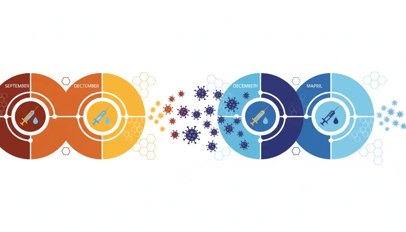 독감 시즌 캘린더